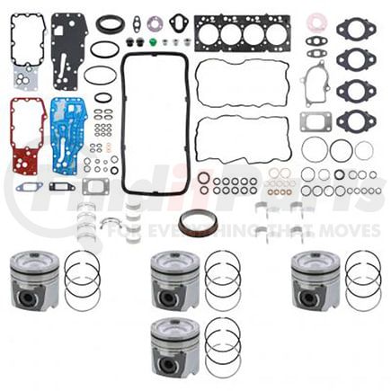 ISB430-076 by PAI - Engine Complete Assembly Overhaul Kit - Cummins 4 Cylinder ISB Series Engine Application