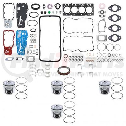 ISB430-101 by PAI - Engine Complete Assembly Overhaul Kit - Cummins 4 Cylinder ISB Series Engine Application