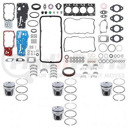 ISB430-107 by PAI - Engine Overhaul Rebuild Kit for Cummins 4-Cylinder ISB Series Engine