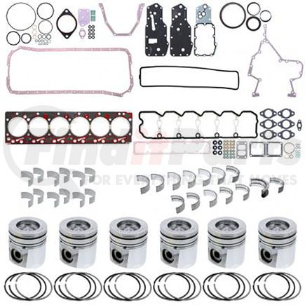 ISB601-007 by PAI - Engine Rebuild Kit for Cummins ISB 6-Cylinder Series Engine Application