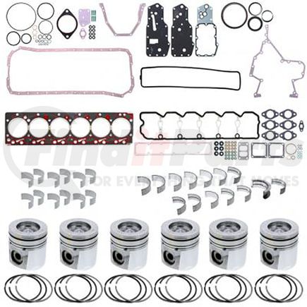 ISB601-151 by PAI - Engine Rebuild Kit for Cummins ISB / QSB 6-Cylinder Series Engine Application