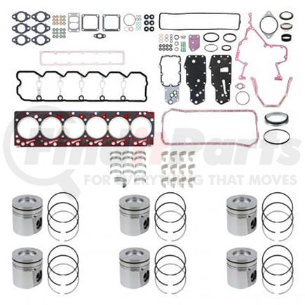 ISB602-057 by PAI - Engine Rebuild Kit for Cummins ISB 6-Cylinder Series Engine Application