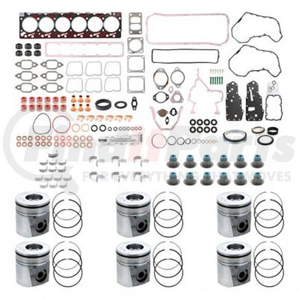 ISB604-076 by PAI - Engine Rebuild Kit for Cummins ISB / QSB 6-Cylinder Series Engine Application