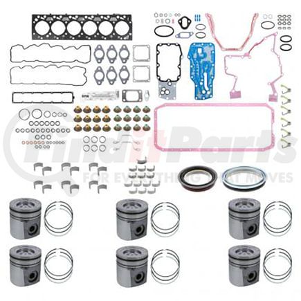 ISB605-041 by PAI - Engine Rebuild Kit for Cummins ISB 6-Cylinder Series Engine Application