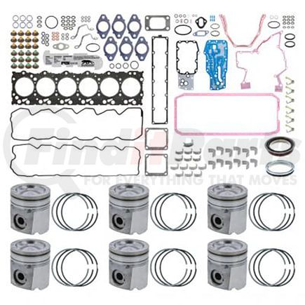 ISB606-026 by PAI - Engine Rebuild Kit for Cummins ISB / QSB 6-Cylinder Series Engine Application