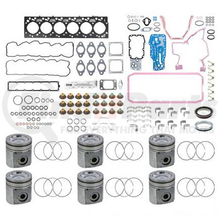 ISB606-092 by PAI - Engine Rebuild Kit for Cummins ISB 6-Cylinder Series Engine Application