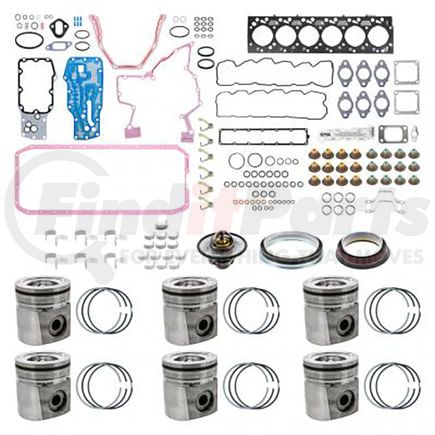 ISB607-101 by PAI - Engine Rebuild Kit for Cummins ISB / QSB 6-Cylinder Series Engine Application