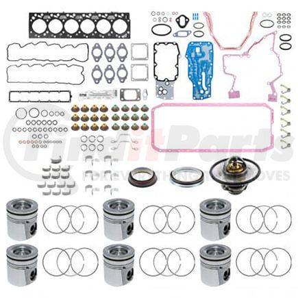 ISB607-076 by PAI - Engine Rebuild Kit for Cummins ISB / QSB 6-Cylinder Series Engine Application