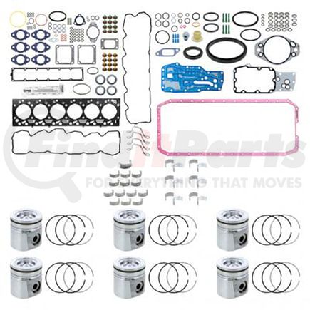 ISB607-276 by PAI - Engine Rebuild Kit for Cummins ISB 6-Cylinder Series Engine Application