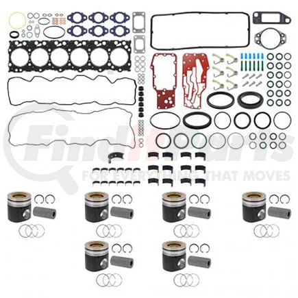 ISB610-076HP by PAI - Engine Complete Assembly Overhaul Kit - High Performance; Cummins ISB Engine Application