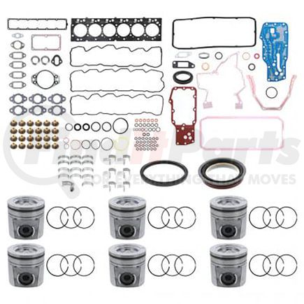 ISB631-102 by PAI - Engine Overhaul Rebuild Kit for Cummins ISB 6-Cylinder Series Engine