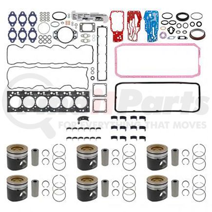 ISB631-176HP by PAI - Engine Complete Assembly Overhaul Kit - High Performance; Cummins 6B 5.9 Engines Application