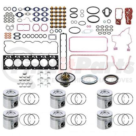 ISB631-126 by PAI - Engine Overhaul Rebuild Kit for Cummins ISB / QSB 6-Cylinder Series Engine