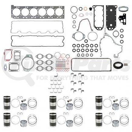 ISL140-001 by PAI - Engine Overhaul Rebuild Kit for Cummins ISL Engine Application