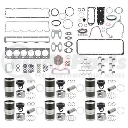 ISL201-001 by PAI - Engine Complete Assembly Overhaul Kit - Natural Gas Engine kit Cummins ISL Application