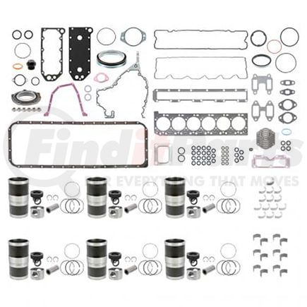 ISL201-026 by PAI - Engine Overhaul Rebuild Kit for Cummins ISL Engine Application