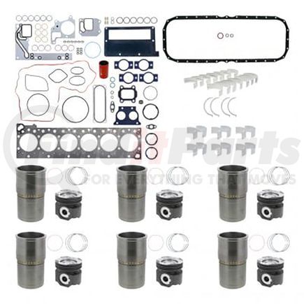 ISX106E-081 by PAI - Inframe Engine Kit for Cummins ISX w/ EGR, 150 mm non-APR Liners