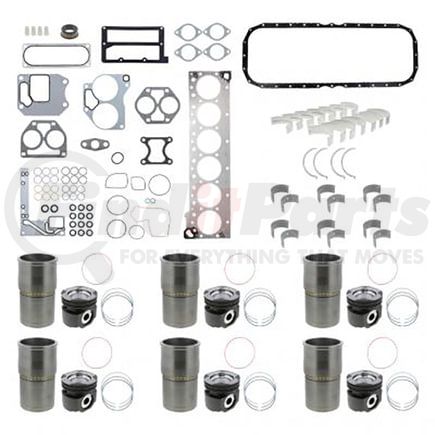 ISX105E-161 by PAI - Engine in-Frame Rebuild Kit for Cummins ISX-15 without EGR, with 150mm non-APR Liners