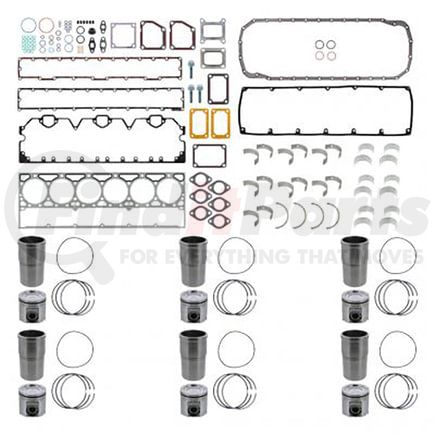PAI L10123-005 Engine Rebuild Kit Engine In-Frame Rebuild Kit for Cummins L10 Engine Application