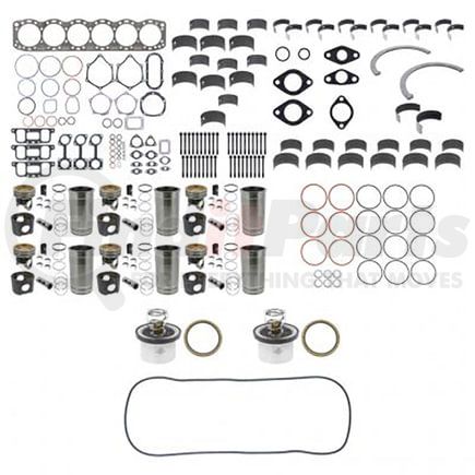 PAI S60102-033HP Engine Rebuild Kit High Performance Engine In-Frame Rebuild Kit for Detroit Diesel Series 60 Application