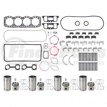 S50102-033 by PAI - Engine In-Frame Rebuild Kit for Detroit Diesel Series 50 Engine Application