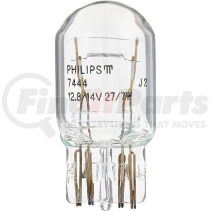 7444CP by PHILLIPS INDUSTRIES - Tail Light Bulb - 12.8.14V, 26.8/8.3 Watts, Standard, 4, Push Type