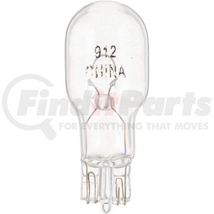 912CP by PHILLIPS INDUSTRIES - Back Up Light Bulb - 12V, 13 Watts, Standard, Clear, Push Type