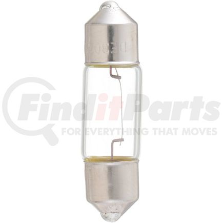 DE3021LLB2 by PHILLIPS INDUSTRIES - LongerLife Dome Light Bulb - 12V, 3 Watts, Clear, Push Type