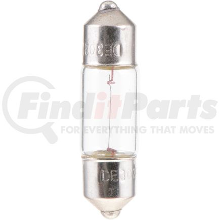 DE3021LLCP by PHILLIPS INDUSTRIES - Dome Light Bulb - 12V, 3 Watts, Clear, Push Type, LongerLife