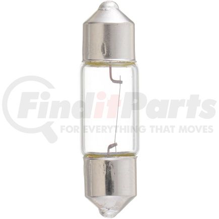 Phillips Industries DE3022LLB2 Dome Light Bulb LongerLife Dome Light Bulb - 12V, 5 Watts, Clear, Push Type