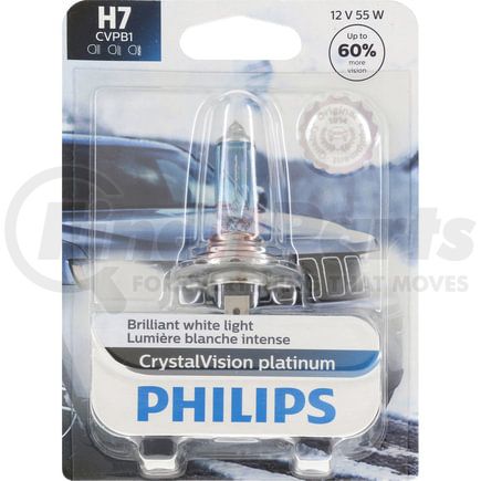 H7CVPB1 by PHILLIPS INDUSTRIES - Headlight Bulb - 12V, 55 Watts, Clear, Halogen