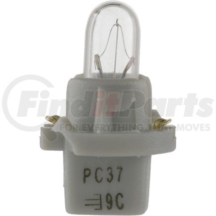 PC37CP by PHILLIPS INDUSTRIES - Instrument Panel Courtesy Light Bulb - 14V, 1.26 Watts, Standard, 0.9 AMP, C-2F Filament