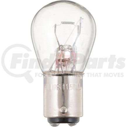 1157LLB2 by PHILLIPS INDUSTRIES - LongerLife Tail Light Bulb - 12.8V, 26.9/8.26 Watts, Clear, Twist Type