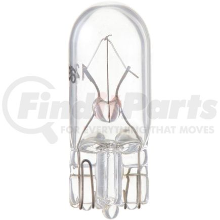 12256LLB2 by PHILLIPS INDUSTRIES - LongerLife Tail Light Bulb - 12V, 3 Watts, Clear, Push Type