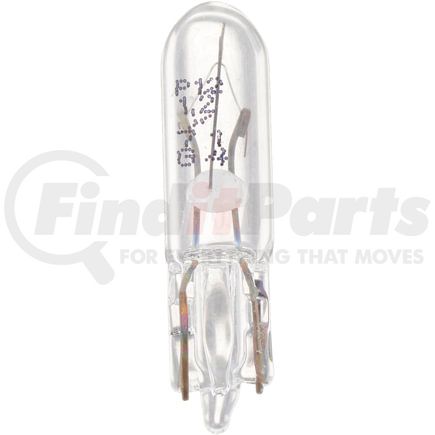 12516CP by PHILLIPS INDUSTRIES - Multi-Purpose Light Bulb - 12V, 1.2 Watts, Standard, Clear, Incandescent