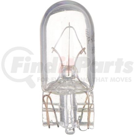 168CP by PHILLIPS INDUSTRIES - Multi-Purpose Light Bulb - 12V, 4.9 Watts, Standard, Clear, Incandescent