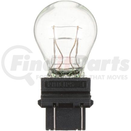 3057CP by PHILLIPS INDUSTRIES - Turn Signal Light Bulb - 12.8V, 26.9/6.72 Watts, Standard, Clear, Push Type