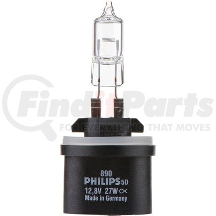 890B1 by PHILLIPS INDUSTRIES - Fog Light Bulb - 12.8V, 27 Watts, Standard, Clear, Halogen