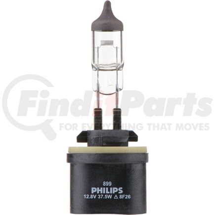 899B1 by PHILLIPS INDUSTRIES - Fog Light Bulb - 12.8V, 37.5 Watts, Clear, Halogen, 2 Blade Pin Terminal Type