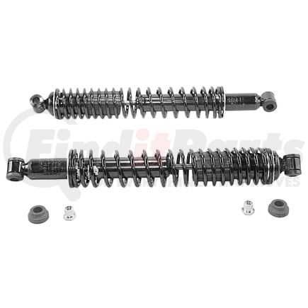 58496 by MONROE - Load Adjusting Suspension Shock Absorber and Coil Spring Assembly Pack of 2