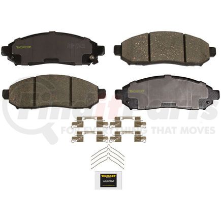 Monroe CX1094 Disc Brake Pad Set Monroe Brakes Total Solution Ceramic Brake Pads