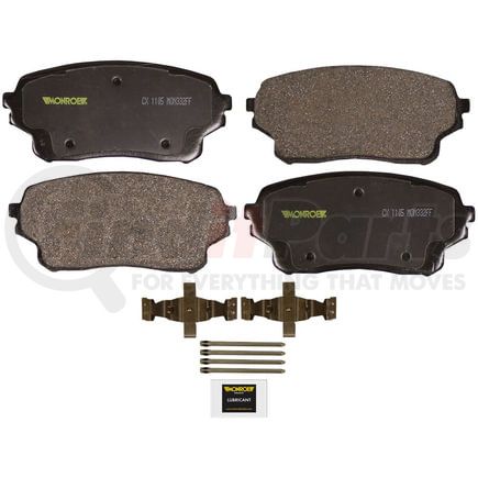 CX1105 by MONROE - Monroe Brakes Total Solution Ceramic Brake Pads