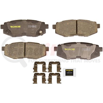 CX1124 by MONROE - Total Solution Ceramic Brake Pads