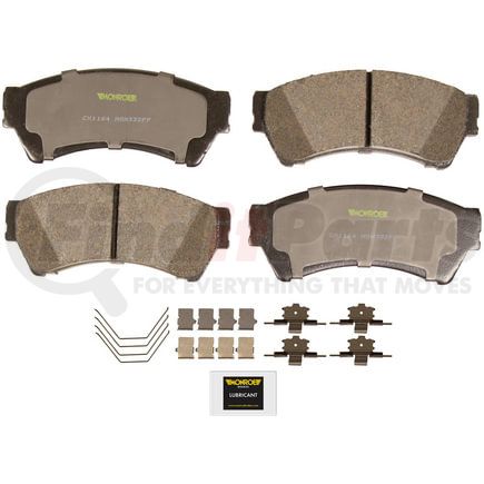 Monroe CX1164 Disc Brake Pad Set Monroe Brakes Total Solution Ceramic Brake Pads