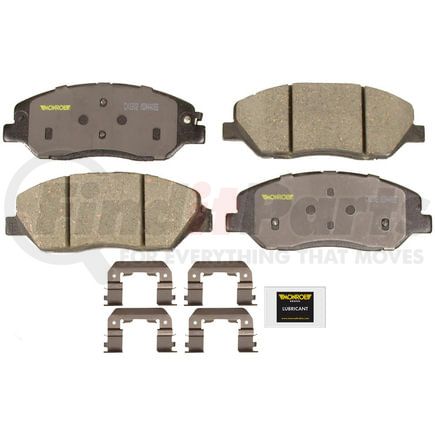 CX1202 by MONROE - Monroe Brakes Total Solution Ceramic Brake Pads