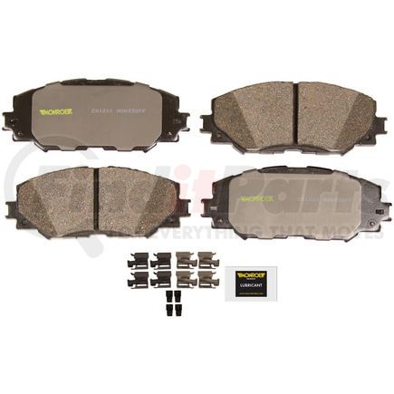 CX1210 by MONROE - Total Solution Ceramic Brake Pads