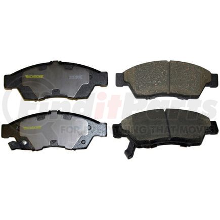 CX1195 by MONROE - Monroe Brakes Total Solution Ceramic Brake Pads
