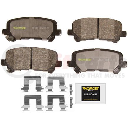 CX1281 by MONROE - Total Solution Ceramic Brake Pads