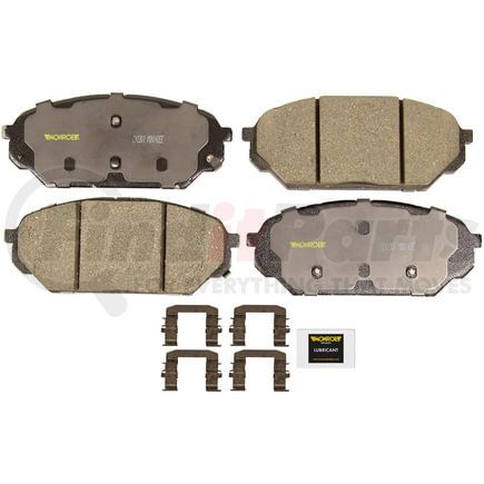 Monroe CX1301 Disc Brake Pad Set Monroe Brakes Total Solution Ceramic Brake Pads