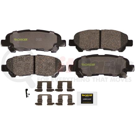 Monroe CX1325 Disc Brake Pad Set Monroe Brakes Total Solution Ceramic Brake Pads
